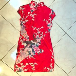 Asian cheongsam dress
